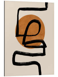 Magnettafel Abstract Line VI