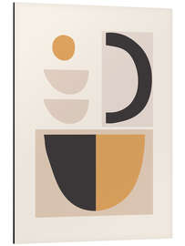 Magnettafel Minimal Abstract Shapes I