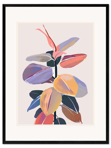 Plakat artystyczny premium w ramie House Plant I