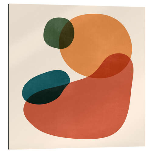 Stampa su plexi-alluminio Abstract Shapes