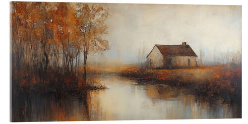 Akryylilasitaulu Moody landscape