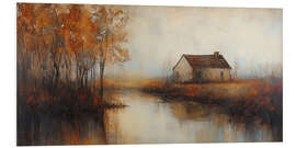 Tableau en PVC Moody landscape