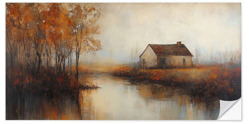 Vinilo para la pared Moody landscape