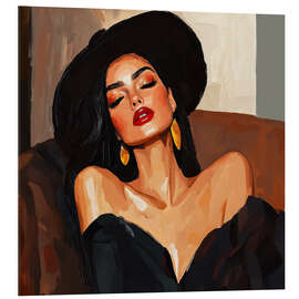 Hartschaumbild Thinking of you