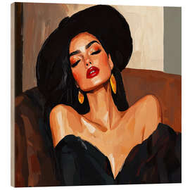 Cuadro de madera Thinking of you - DejaReve