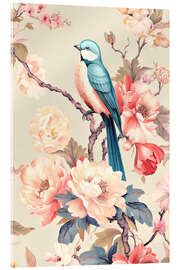 Acrylic print Spring Bird Romance