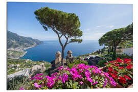 Aluminium print Garden of Villa Rufolo, Ravello, Italy - Jan Christopher Becke