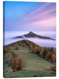 Canvas print Hohenzollern Castle at sunrise - Jan Christopher Becke