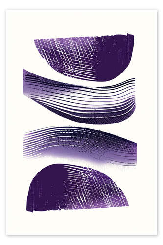 Poster Natural purple