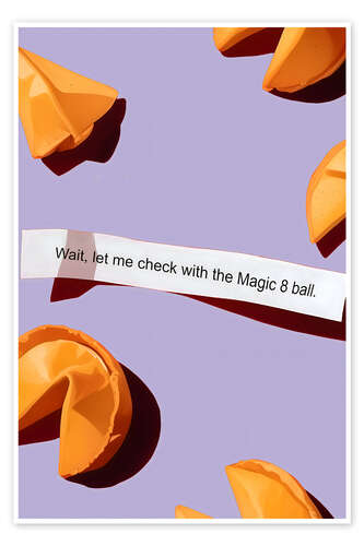 Poster Fortune Cookie - The Magic 8 ball