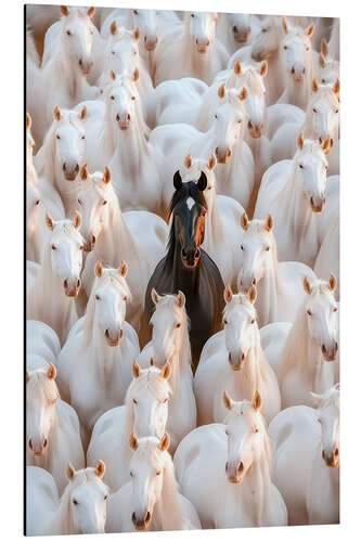 Cuadro de aluminio King of the herd