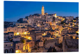 Akryylilasitaulu Matera by night