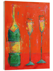 Puutaulu Champagne