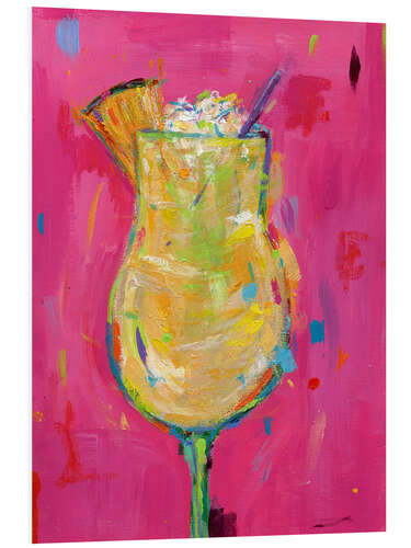 Foam board print Pina Colada