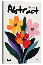 Canvas print Abstract Flowers II - Felipe Hora