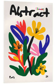 Cuadro de metacrilato Abstract Flowers I - Felipe Hora