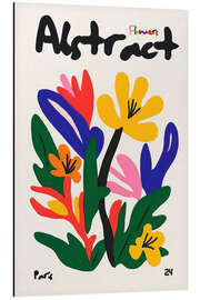 Aluminium print Abstract Flowers I - Felipe Hora