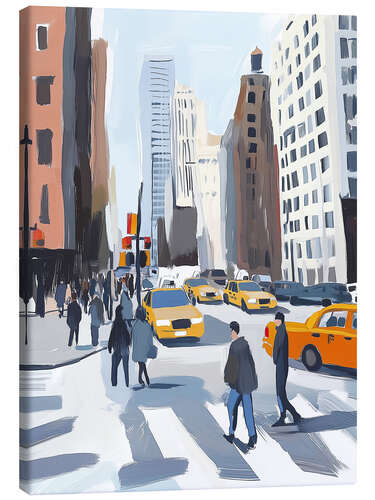 Tableau sur toile Midday in New York