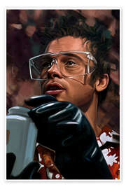 Obra artística Tyler Durden, Brad Pitt - Dmitry Belov