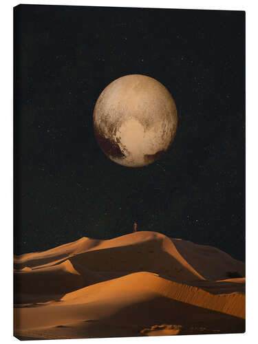 Lienzo A golden space glimpse