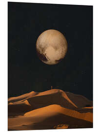 Obraz na PCV A golden space glimpse - Frank Moth