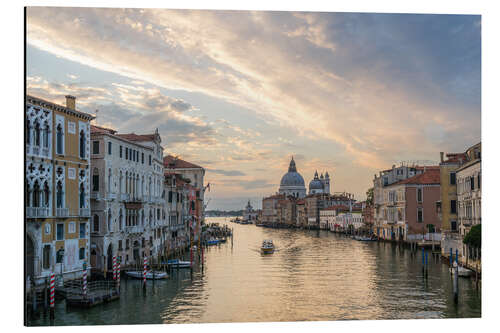 Tableau en aluminium Venice at sunrise