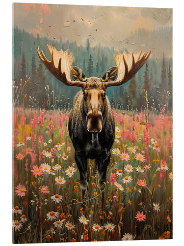 Akryylilasitaulu Moose in Scandinavia