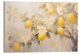 Trätavla Lemon Tree - Arlington Prints