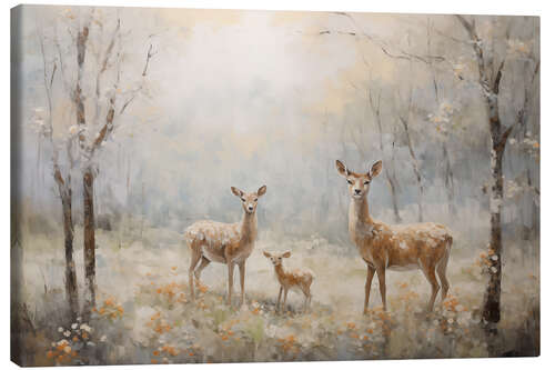 Canvas print Little Fawn