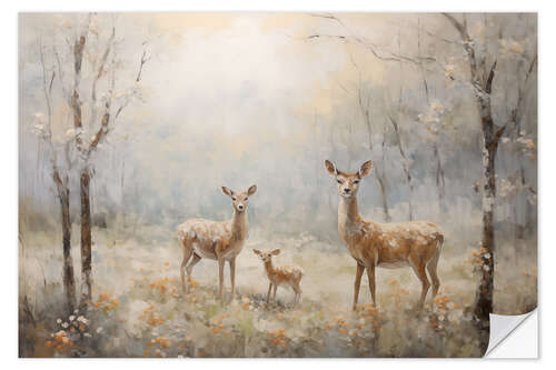 Vinilo para la pared Little Fawn