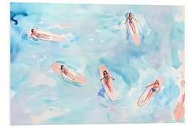 Quadro em PVC Surfer Girls