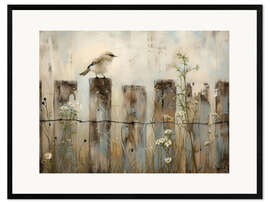 Gerahmter Kunstdruck Landvogel