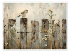 Wandbild Landvogel - Arlington Prints