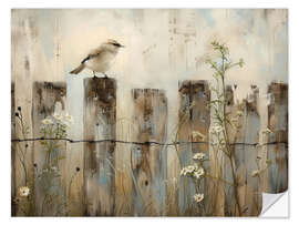 Sticker mural Country Bird