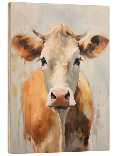 Trebilde Portrait of Jersey Cow