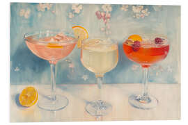 Cuadro de PVC Girly Cocktails - Arlington Prints