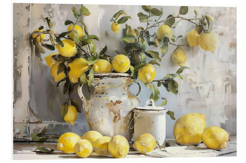 Bilde på skumplate Still Life Lemons