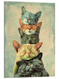 Gallery Print Cat Stack