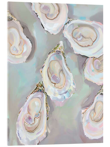 Cuadro de metacrilato Pastel Oysters