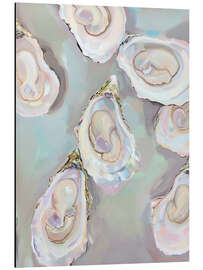 Magnettafel Pastellfarbene Austern