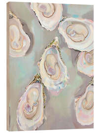 Quadro de madeira Pastel Oysters - Arlington Prints
