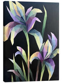 Tableau sur toile Lilac irises - Maria Tuzhilkina