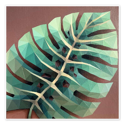 Poster Monstera leaf