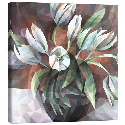 Canvas print Tulips in a vase