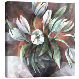 Canvas print Tulips in a vase - Maria Tuzhilkina