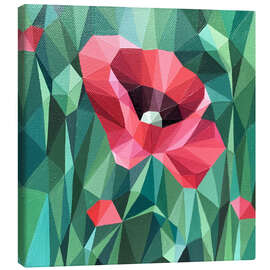 Canvas print Poppy in the Field