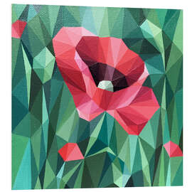 PVC-taulu Poppy in the Field