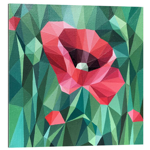 Quadro em plexi-alumínio Poppy in the Field