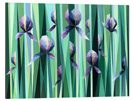Magnettafel Dance of Irises
