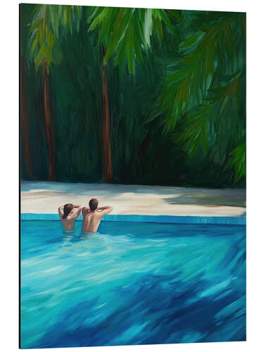 Obraz na aluminium Pool Hangout